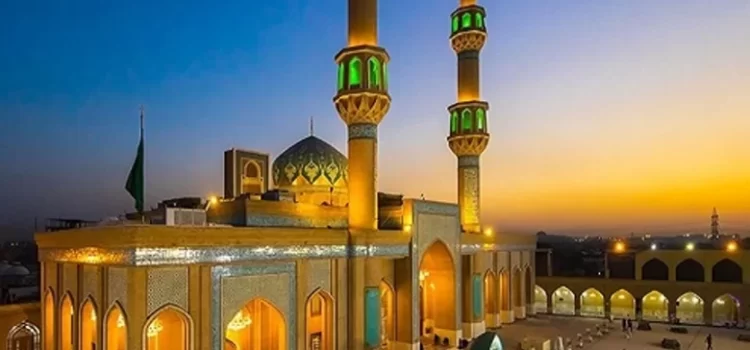 Mosque in Najaf 750x350 - ملاقات سید بحرالعلوم با امام زمان(عج) در مسجد سهله - تور کربلا